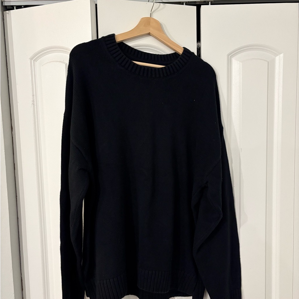 Men’s GAP XL Crewneck Classic Black Men's Sweater
